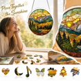 thumbnail image 2 of StlyGar Acrylic Jigsaw Puzzle Suncatcher, Stained Glass Suncatcher Puzzle, 2 of 6