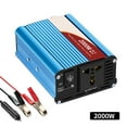 thumbnail image 2 of 2000W 3000W 4000W Modified sine Wave Power Inverter 12V/24V DC to AC 50HZ Car Converter for Home ,Easy to Use, 2 of 7