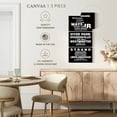 thumbnail image 5 of Elephant Stock London Bus Roll Wall Art - Vertical Multi Panel Canvas - Living Room Wall Decor - Inspirational And Typography Multi Panel - Black And White Decor - 24" x 52", 5 of 8