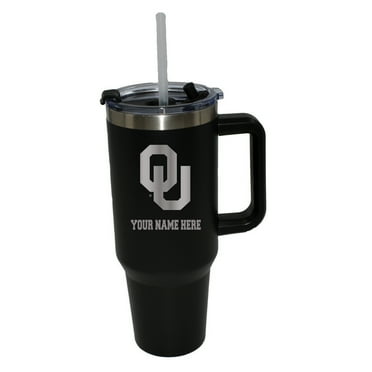 The Memory Company  Oklahoma Sooners Personalized Black 40oz. Colossal Tumbler