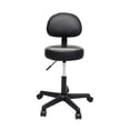 thumbnail image 1 of Silla Taburete Banco Consultorio Tatoo Spa Vanlig Con Respaldo Asiento Negro, 1 of 4