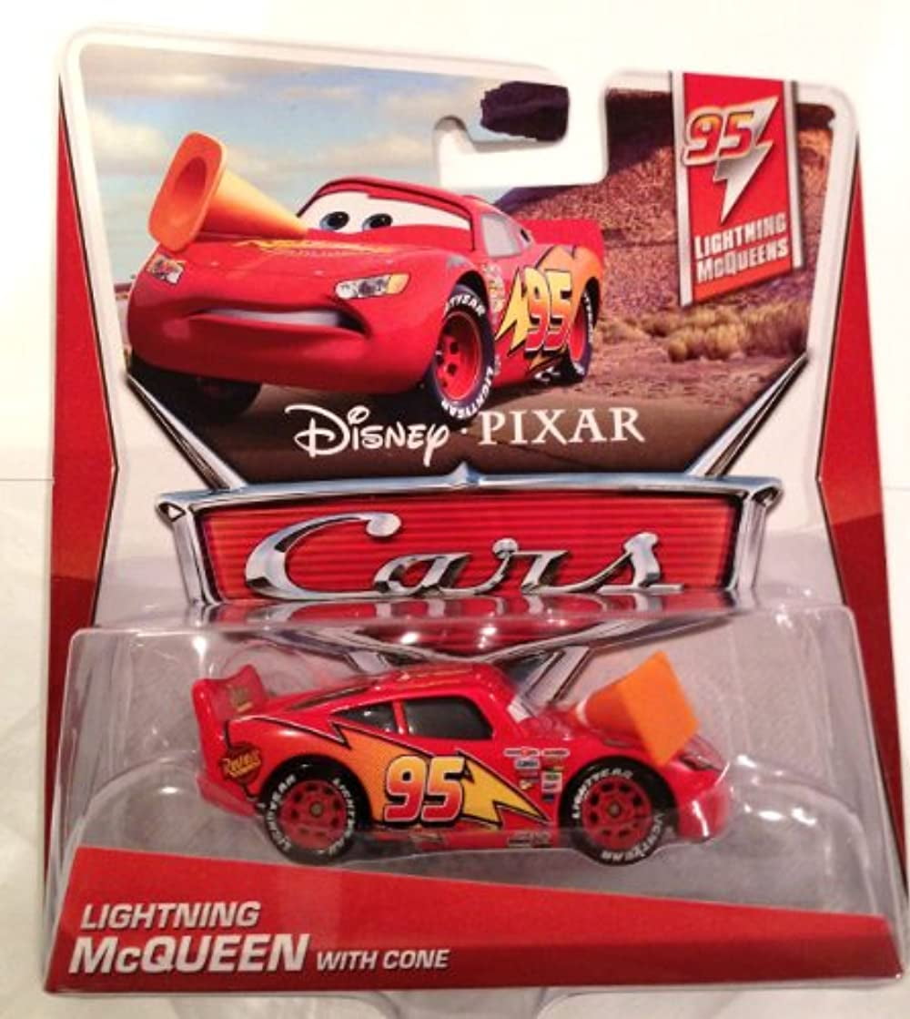 Cars 95 Lightning McQueens Lightning McQueen with Cone Die Cast Vehicle in Bahrain at BHD 32 Rating 4