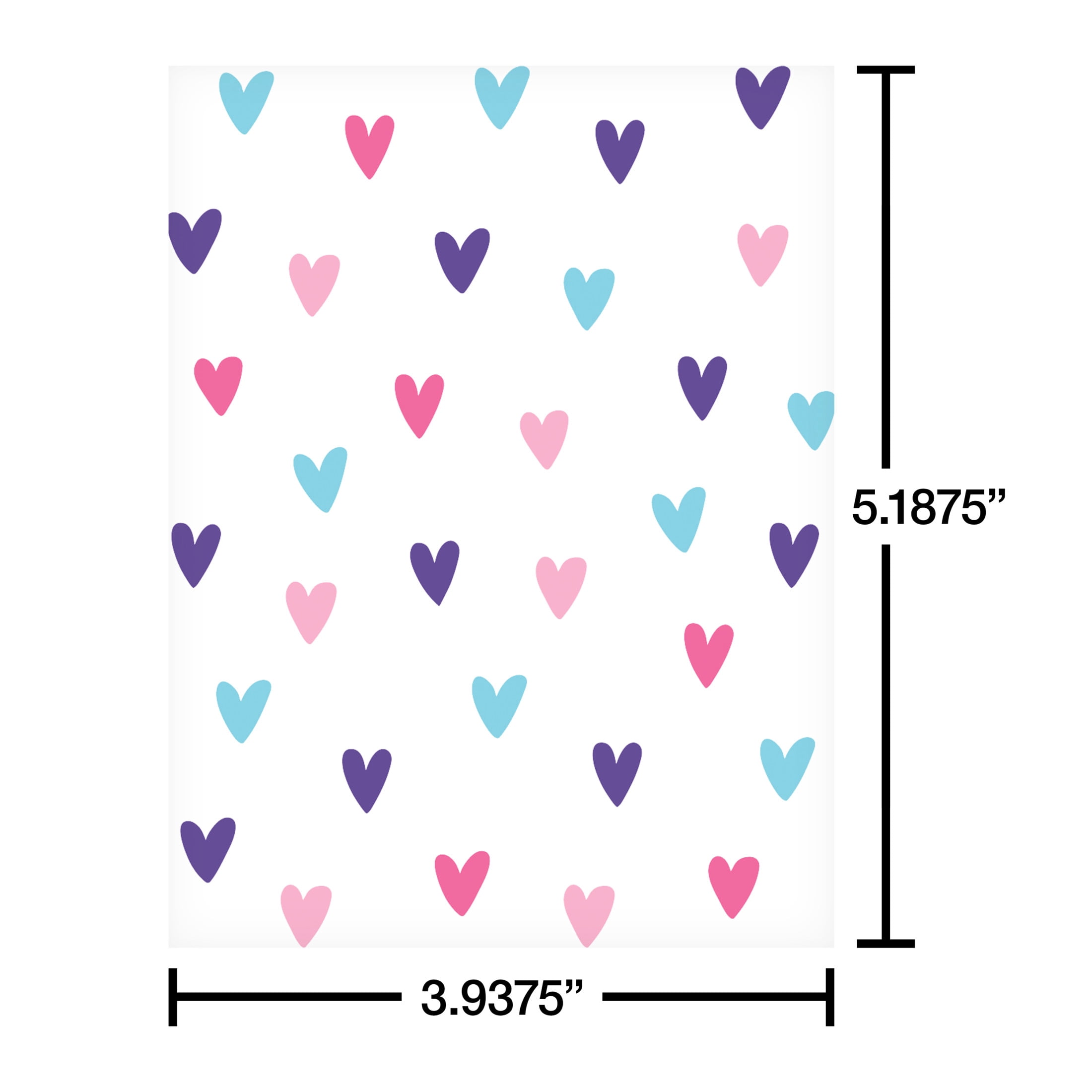 American Greetings All Occasion Blank Cards, Heart (20-Count)