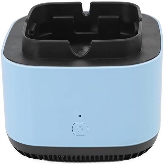 ACDANC Smokeless Ashtray for Cigarettes Smoker Battery Powered Smoke Grabber Cigar Ashtray Smokers Ash Holder Clean Secondhand Smoke Quiet Anti-Flaming Cigarette Cigar Ashtray for Home Office Car