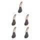 thumbnail image 2 of Guardurnaity Adultos piel muerta raspa talón pies removedor de callos herramientas de pedicura seco húmedo pie Lima mango largo para accesorios Type2 NO2, 2 of 6
