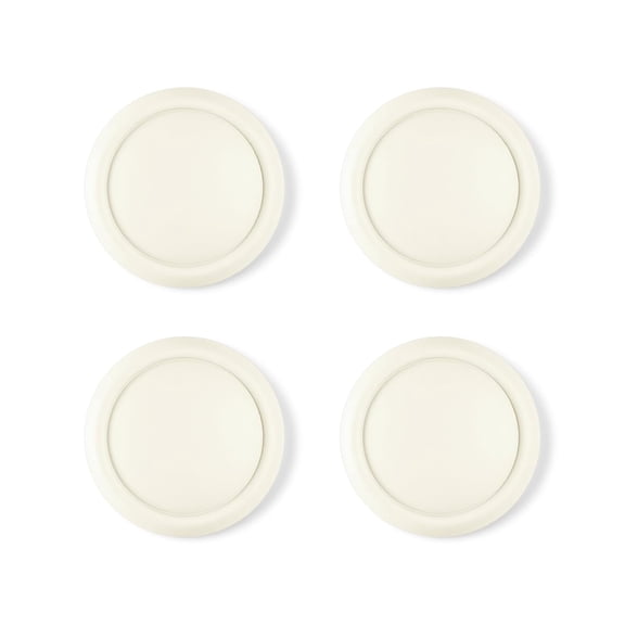PlayVital Thumb Grips for Nintendo Switch 2, 4-Pack Silicone Joystick Caps for Joycon 2, Cute Accessories Comfort Thumbstick Grip Covers - Antique Yellow