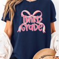 thumbnail image 2 of Third Grade Back To School Girls Bow 3rd Grade Teachers Kids T-Shirt Unisex, Sizes S-5XL, Tbun, 2 of 5