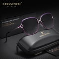 thumbnail image 5 of KINGSEVEN Alloy Frame Women's Fashionable Sunglasses Polarized Sunglasses, 5 of 6