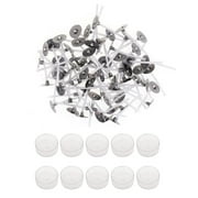 Homemade Candle Kit Includes 10pcs Candle Cups & 100pcs Candle Wicks Candle  Making DIY Kit Clear Tealight Candle Holder Cup 