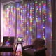 thumbnail image 4 of Guirnalda de luces LED para decoración del hogar, lámpara de cortina de 6x3M, 8 modos, USB, Control remoto, hadas, boda, Navidad, dormitorio, 4 of 4