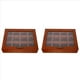 thumbnail image 1 of 2X Soporte de Madera para Bolsas de Té, 12 Rejillas, Paquetes de Azúcar, Bolsas de , Estuche de Almacenamiento, Cajas para Bolsas de Café Instantáneo con Tapa Transparente, 1 of 7