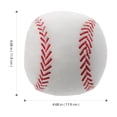 thumbnail image 3 of 2pcs Plush Baseball Pillow Fluffy Plush Sports Ball Plush Baseball Stuffed Pillow Stuffed Baseball Decor, 3 of 9