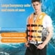 thumbnail image 5 of Chaleco Salvavidas Para Adultos Y Niños, Chaleco Protector, Ropa Para Kayak, Rafting, Pesca, Protector Corporal Ajustable Reflectante Con Silbato Sweethay OD016455-01, 5 of 6