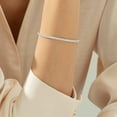 thumbnail image 6 of Bearfruit Jewelry Sterling Silver 18k Gold Plated Cherie Tennis Bracelet, 6 of 11