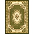 thumbnail image 3 of SAFAVIEH Lyndhurst Katherine Traditional Bordered Area Rug, Sage/Ivory, 5'3" x 5'3" Round, 3 of 4