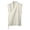 White, variant on Mens Hanten Kimono Cardigan Cotton Linen Wrap Front Retro Hanfu Sleeveless Shirt Tank Tops