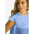 thumbnail image 6 of Jessica London Women's Plus Size Satin Blouse, 6 of 6