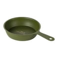 thumbnail image 2 of Sartén con mango ergonómico, antiadherente, portátil, multiusos, para camping, para sellar, freír, barbacoa y cocina. Verde, 2 of 8