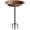 Chocolate, variant on XUET Extra-Large Freestanding Birdbaths Bowl, Detachable Decoration Spa with Metal Stake Stand & Birdfeeder for Outdoor Garden, Oval Style, Chocolate
