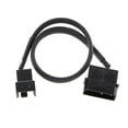 thumbnail image 4 of 4-Pin Molex Male to 3-Pin/4-Pin PWM Fan , PC Fan Power Extension Cable Converter, 4 of 8