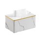 thumbnail image 1 of Caja de pañuelos de papel for sala de estar minimalista, mesa de comedor, diseño creativo, 1 of 3