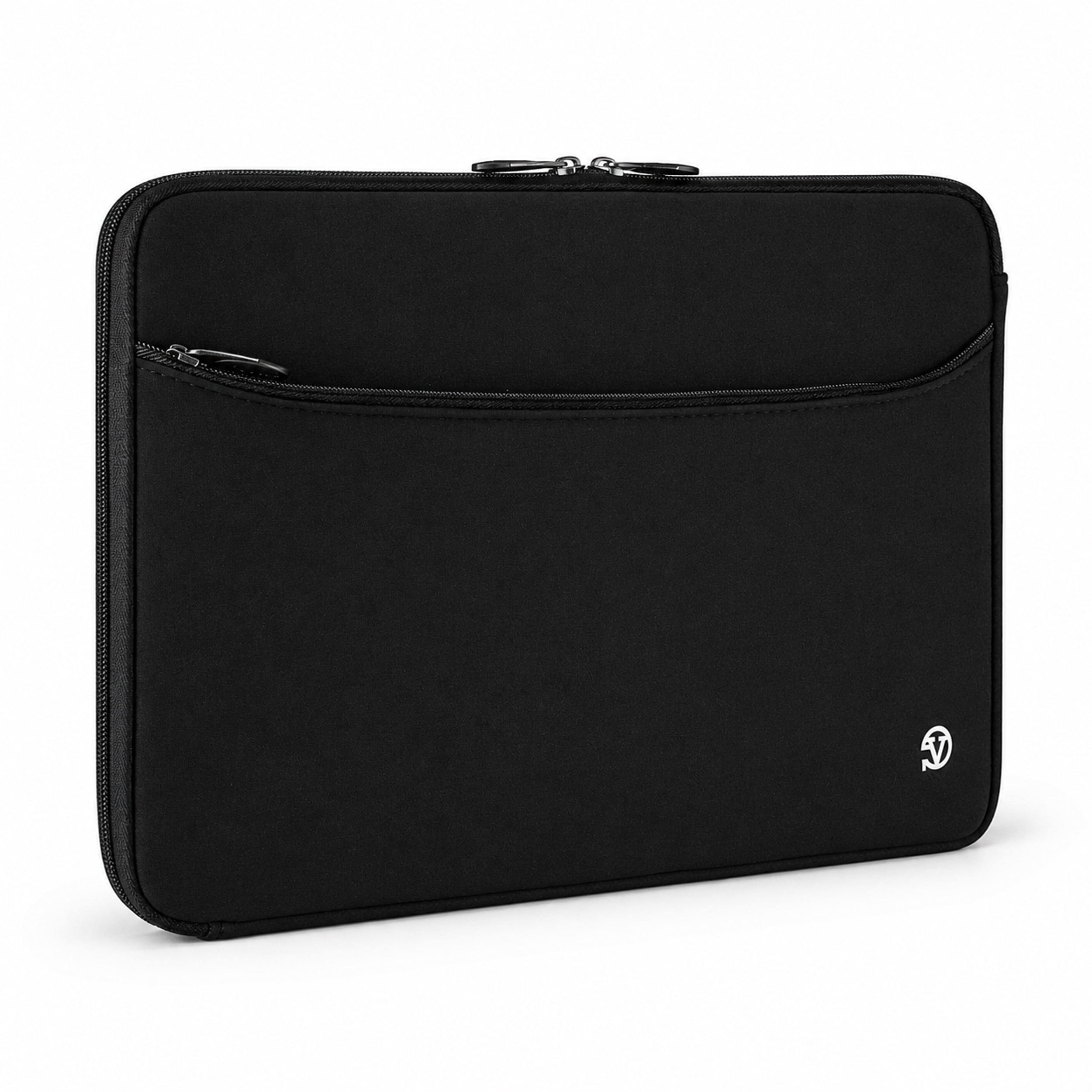Vangoddy 17.3 Inch Laptop Sleeve Case, Water-Resistant Neoprene Notebook Bag with Zipper and Front Pocket, Padded Slim Carrying Sleeve