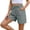 Green, variant on Womens Drawstring Shorts Polyester-Cotton Blend with Pockets High Waisted Stretch Knee Length Shorts for Women Summer Walking Swim Shorts Women Black,L