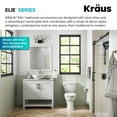 thumbnail image 5 of KRAUS Elie Bathroom Robe and Towel Rack with 4 Hooks in Brushed Gold, 5 of 9