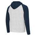 thumbnail image 3 of Men's Antigua Heather Navy/Gray Auburn Tigers Urgent Pullover Hoodie, 3 of 3
