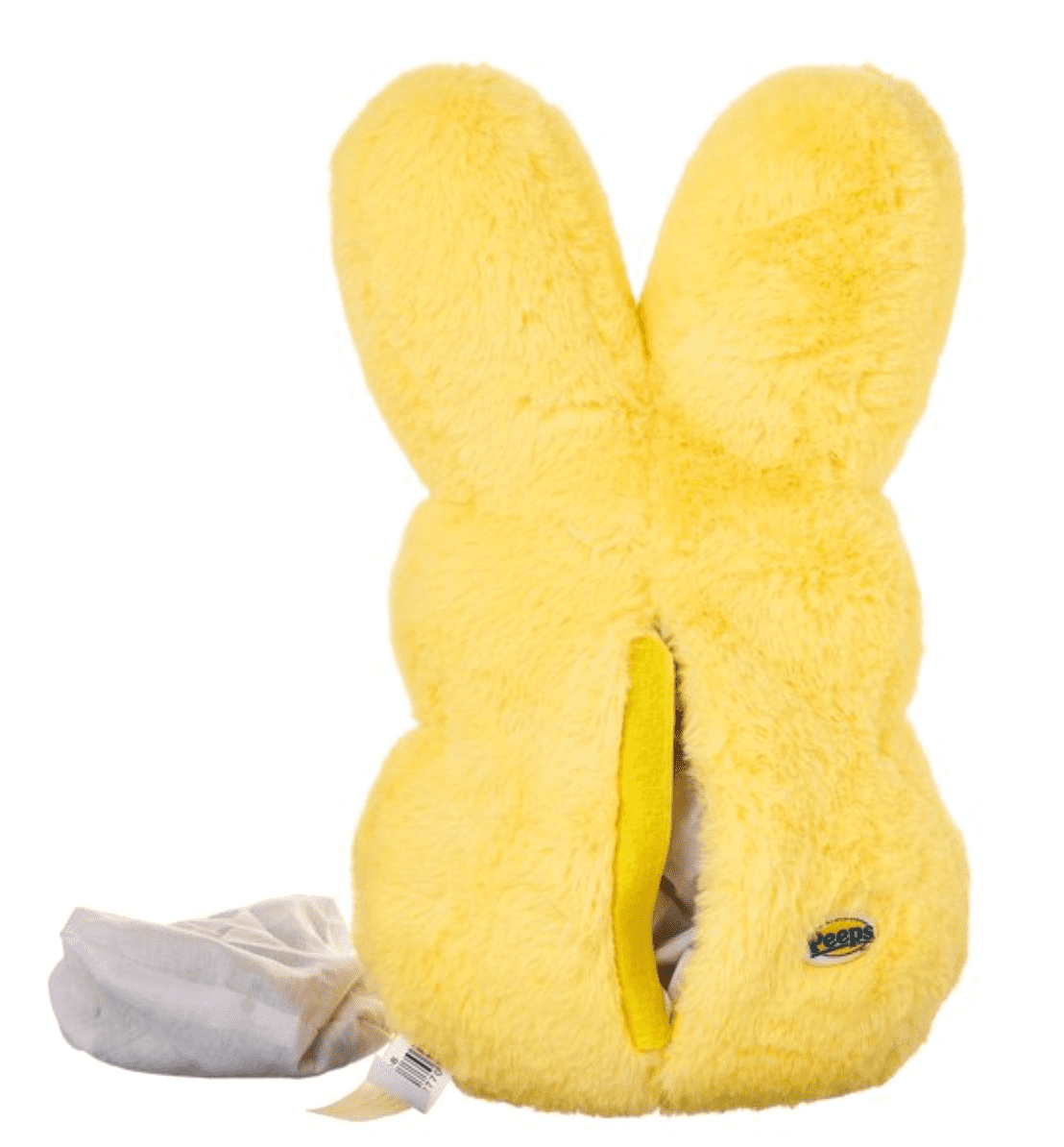 Peeps Easter Peep Bunny Heatable Yellow Plush New with Tag 