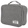 thumbnail image 3 of Estuches para accesorios electrónicos, bolsa de almacenamiento multifunción, bolsa de almacenamiento para cables electrónicos, organizador electrónico, construcción robusta, 3 of 12