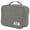 Gray, variant on YAHHU Purple Multifunction Storage Bag Electronic Accessories Cable Cord USB Drive Organizer Travel Case Pack 9.6x7.3x3.9 inches / 24.5x18.5x10 cm
