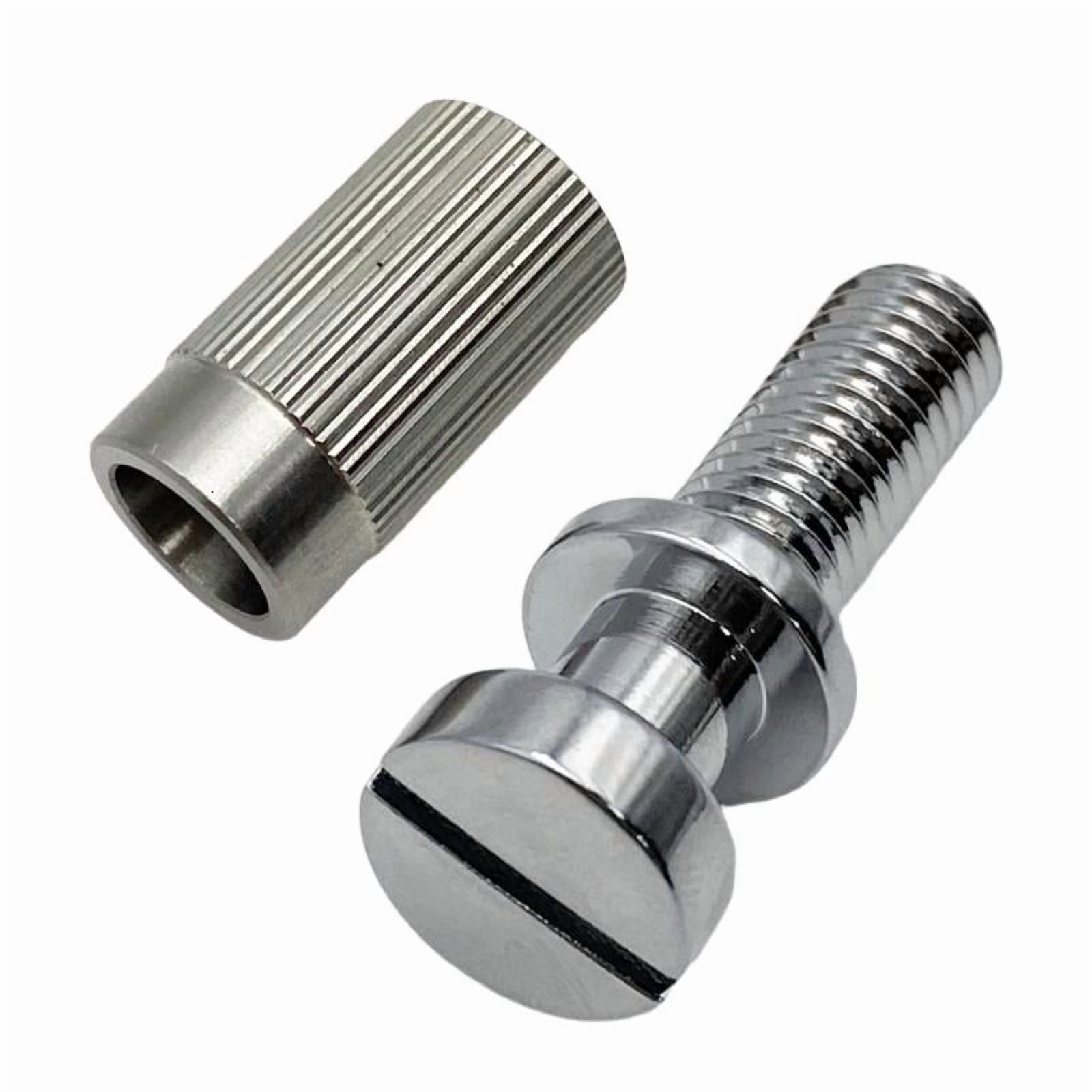CEORPER Electric Guitar Bridge Positioning Studs Rusts Resistant Stainless Materials