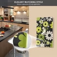 thumbnail image 5 of Yayeee Blank Wall Plate Cover 1-Gang 4.5"x2.7" Home Unused Decorative Outlet, Green Flower Pattern, 5 of 7