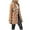 Yellow, variant on Lindreshi Winter Coats for Women 2023 Trendy Women's Fall and Winter New Single Breasted Lapel Mid Length Plaid Plush Jacket