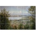 thumbnail image 1 of Ceramic Tile Mural-Peder Mork Monsted Country Painting 298. 48" w x 32" h using (24) 8 x 8 ceramic tiles, 1 of 3