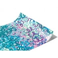 thumbnail image 2 of Rwraps Blue Abstract Jazz Doodle Matte Vinyl Film Wrap 59in x 23ft Vinyl Vehicle Car Film Sheet Roll, 2 of 9