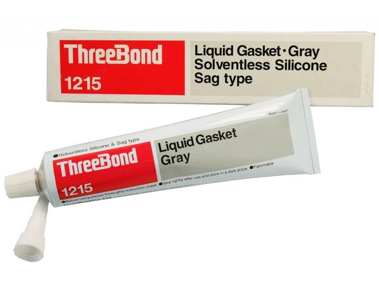 ThreeBond 1215 Solventless Silicone Sag Type Gasket Maker 8.8 oz