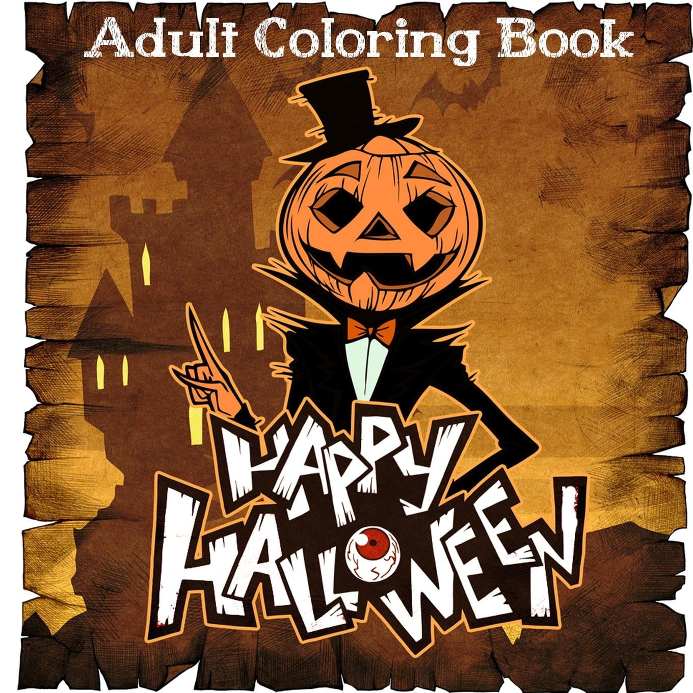 Download Adult Coloring Books: Happy Halloween Coloring Books for ...