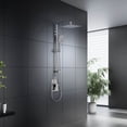 thumbnail image 3 of Kibi Cube Pressure Balanced 2-Function Shower Column with Rough In Valve, 3 of 3