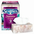 thumbnail image 1 of Scotties Supreme 3 Ply Soft & Strong Facial Tissue, Hypoallergenic and Dermatologist Tested, 9 Boxes, 81 Tissues per Box, 9 Boxes, 81 Tissues per Box, 1 of 5