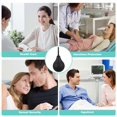 thumbnail image 3 of Clean Douche Safe Douche Medical Clean Enema Bulbs Washing Cleaning Kit for Men and Women (Black 160ml), 3 of 3