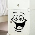 thumbnail image 4 of Set de 8 Pegatinas de Smiley, Divertidas Pegatinas de Pared para WC, Baño, Cocina, PVC, 1 Color, Talla Única Rojo Verde, 4 of 5