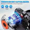 thumbnail image 6 of ESL Under Desk Elliptical Machine - Electric with 2 Pcs Pedal Straps，Portable Seated Leg Exerciser with Remote Control.Quiet & Fully Assembled for Seniors., 6 of 8