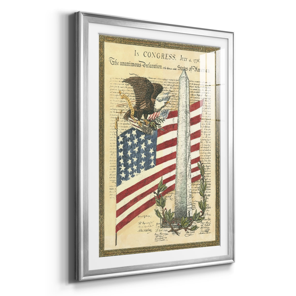 Proud To Be II Premium Framed Print - Ready to Hang