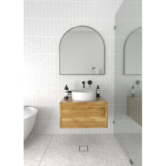 Kira 32 in x 30 in Arched Mirror