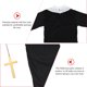 thumbnail image 3 of 1 Conjunto de Halloween Adult Nun Disfraz Creative Cosplay Cosplay Party Props, 3 of 6