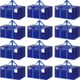 thumbnail image 1 of Bolsas de mudanza FYGRIP extra resistentes, grandes, 29 L, azul, paquete de 12, 1 of 7