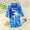 Blue, variant on Gerichy Boys Swim Set, 2T 3T 4T 5T Swimsuit Boys Children's Swimsuits Boys' Two Piece Short Sleeve Swimming Suits Leaf Printed Summer Quick Drying Boys' Swimsuits