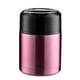thumbnail image 1 of Termo de acero inoxidable para alimentos calientes, recipiente para sopa, recipiente aislante para comida caliente. Rosa 800ml, 1 of 9